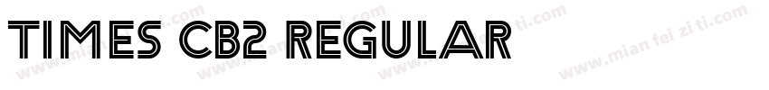 Times CB2 Regular字体转换